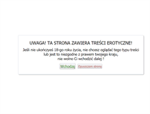 Tablet Screenshot of bez-sponsoringu.anonsekobiet.pl